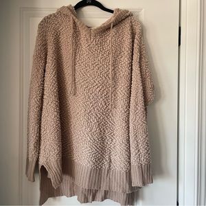 *boutique* Peach Love oversized popcorn hoodie sizeS